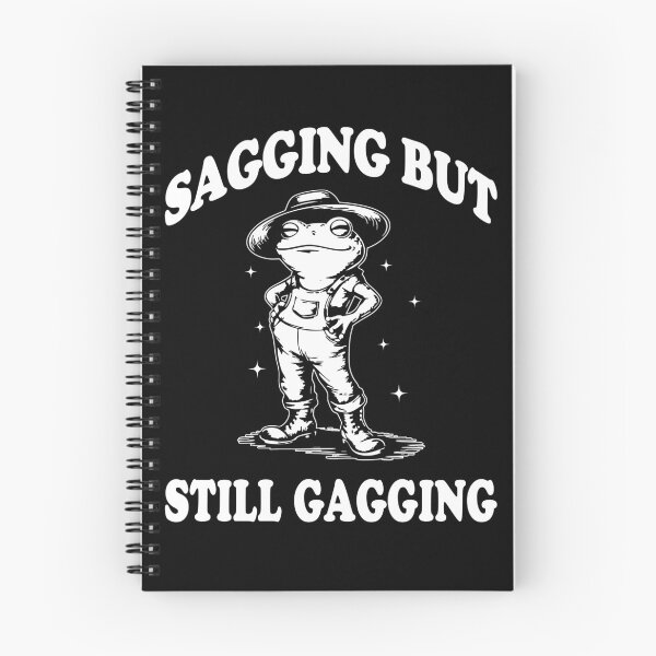 Item preview, Sagging But Still Gagging, Funny Womens Frog Meme designed and sold by Torionrad.