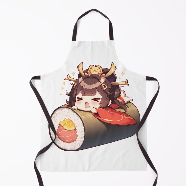 Item preview, Lovely Taihou Azur Lane Chibi Sushi Kawaii Anime Girl Art designed and sold by CarlosBender.