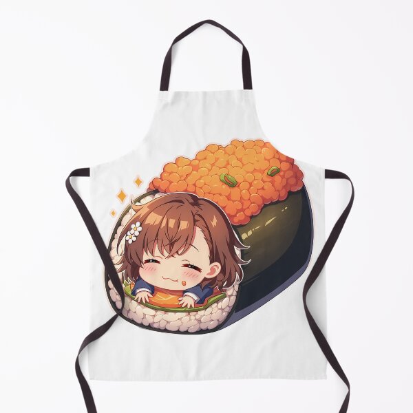 Item preview, Certain Scientific Misaka Mikoto Railgun Chibi Sushi Kawaii Anime Girl designed and sold by CarlosBender.