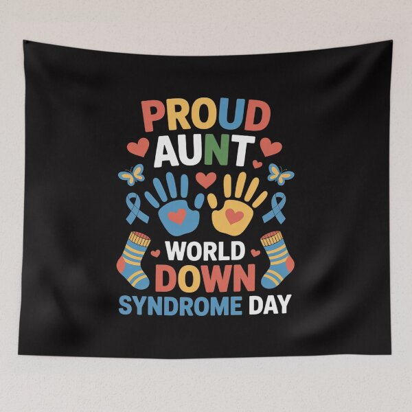 Item preview, Proud Aunt T21 World Down Syndrome Awareness Day designed and sold by gerardostokes.