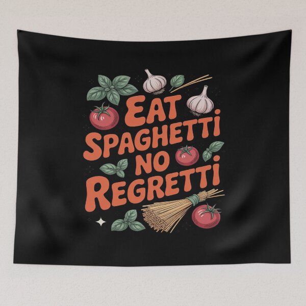 Item preview, Funny Eat Spaghetti No Regretti Italian Food Lovers designed and sold by countntenov.