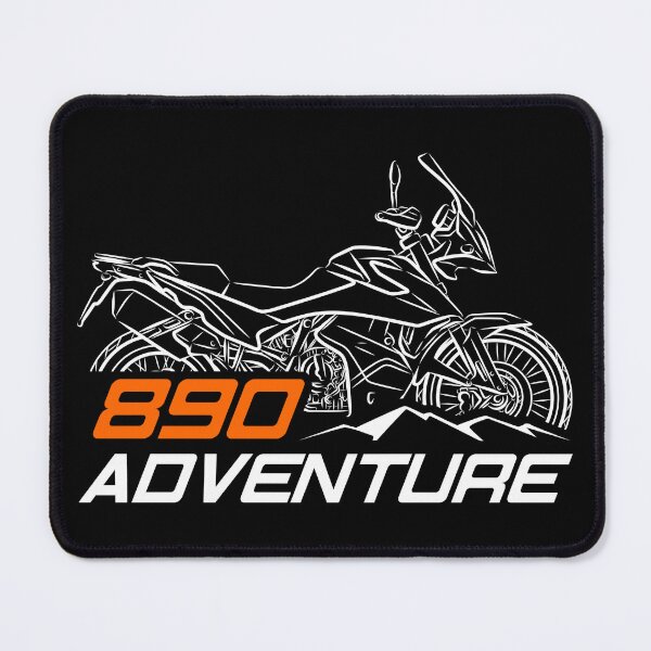 Item preview, Motorcycle KTM 890 Adventure 2021-2024, biker designed and sold by ThrottleArts.