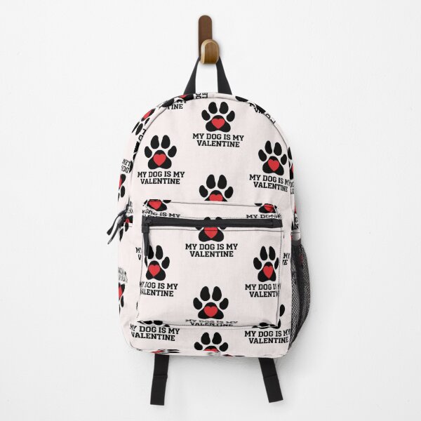 Item preview, My Dog is My Valentine Paw Heart designed and sold by Nordic Echo.