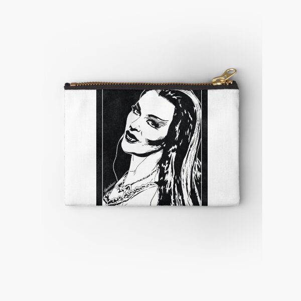 Item preview, LILY MUNSTER - The Munsters (Black and White) designed and sold by FamousWeirdosRB.