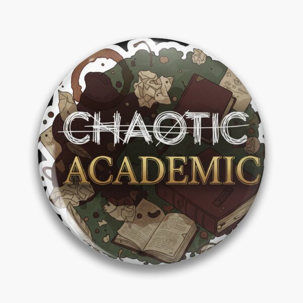 Item preview,  Chaotic Academic Sticker - Dark Academia Messy Student Relatable College Humor Study Gift designed and sold by RealVibeVault.