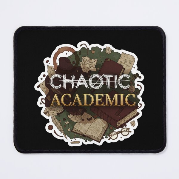 Item preview,  Chaotic Academic Sticker - Dark Academia Messy Student Relatable College Humor Study Gift designed and sold by RealVibeVault.