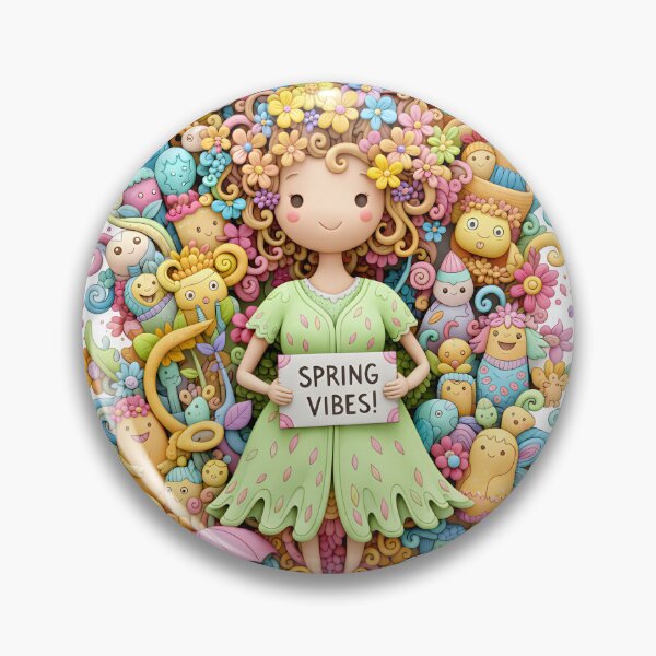 Item preview, Spring Vibes Cute 3D Fantasy designed and sold by Art Lab Society.