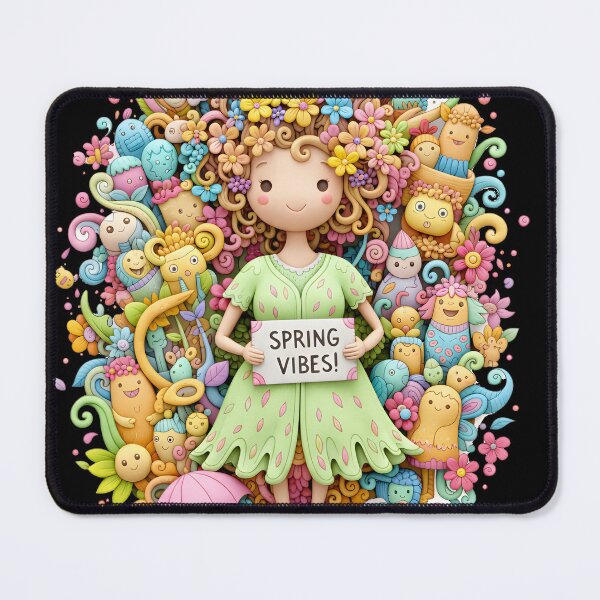Item preview, Spring Vibes Cute 3D Fantasy designed and sold by Art Lab Society.