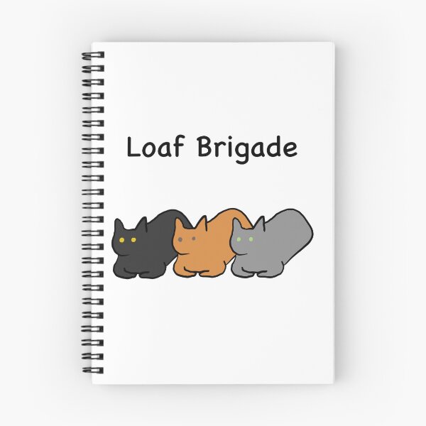 Item preview, Loaf Brigade Three Cats Loafing in a Row designed and sold by whenkelseydraws.