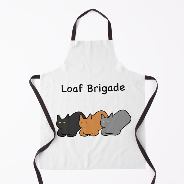 Item preview, Loaf Brigade Three Cats Loafing in a Row designed and sold by whenkelseydraws.
