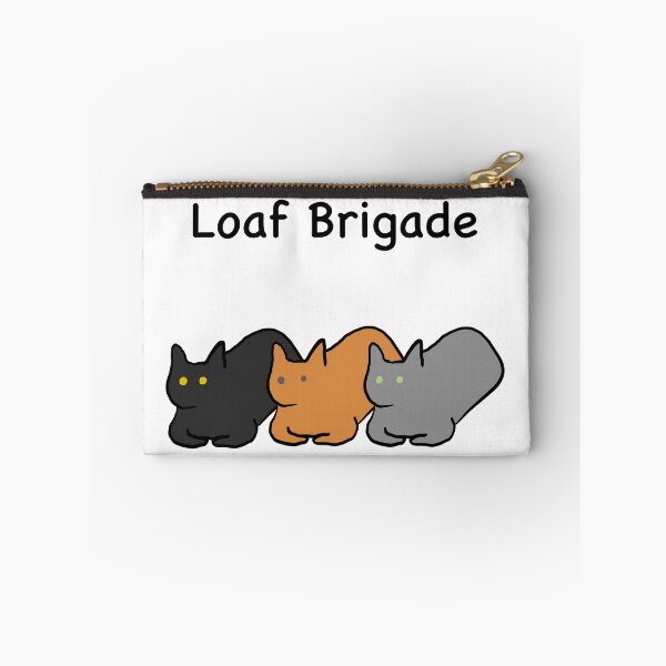 Item preview, Loaf Brigade Three Cats Loafing in a Row designed and sold by whenkelseydraws.