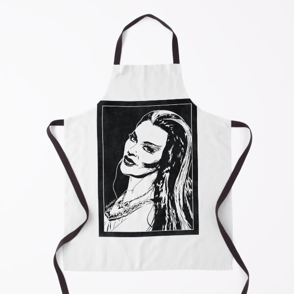 Item preview, LILY MUNSTER - The Munsters (Black and White) designed and sold by FamousWeirdosRB.