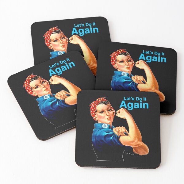 Item preview, Rosie the Riveter Let’s Do It Again designed and sold by ParisPoet.