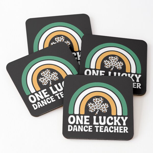 Item preview, One Lucky Dance Teacher St Patricks Day Rainbow designed and sold by jewellmeyers.