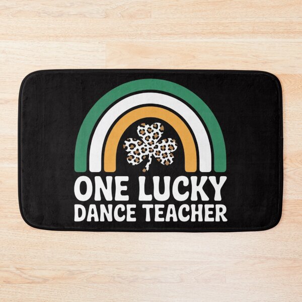 Item preview, One Lucky Dance Teacher St Patricks Day Rainbow designed and sold by jewellmeyers.