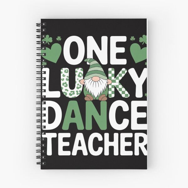 Item preview, One Lucky Dance Teacher St Patricks Day Gnome designed and sold by jewellmeyers.