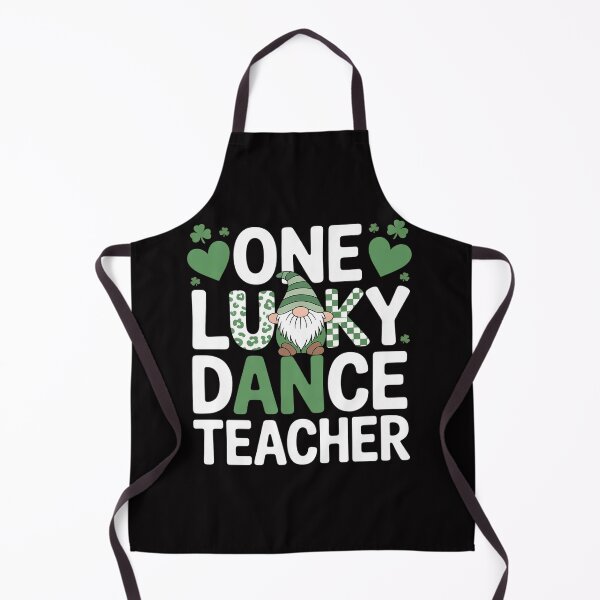 Item preview, One Lucky Dance Teacher St Patricks Day Gnome designed and sold by jewellmeyers.