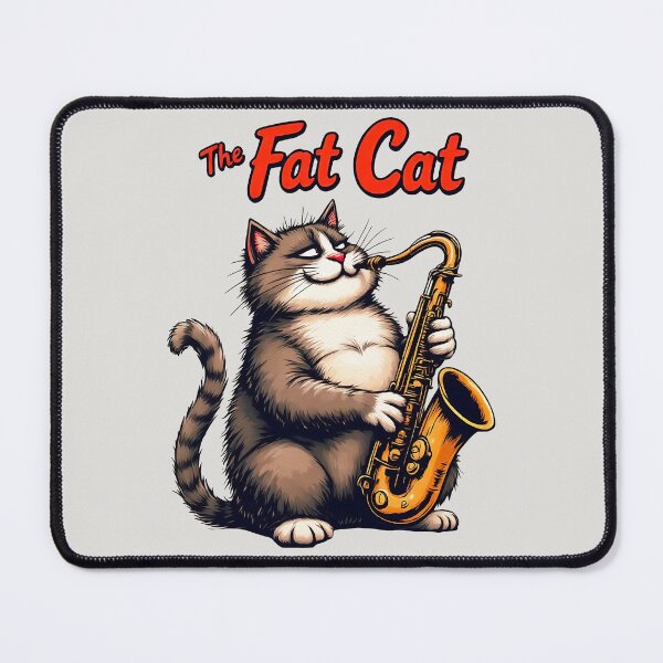 Item preview, The Fat Cat Jazz designed and sold by SteadyRolling.