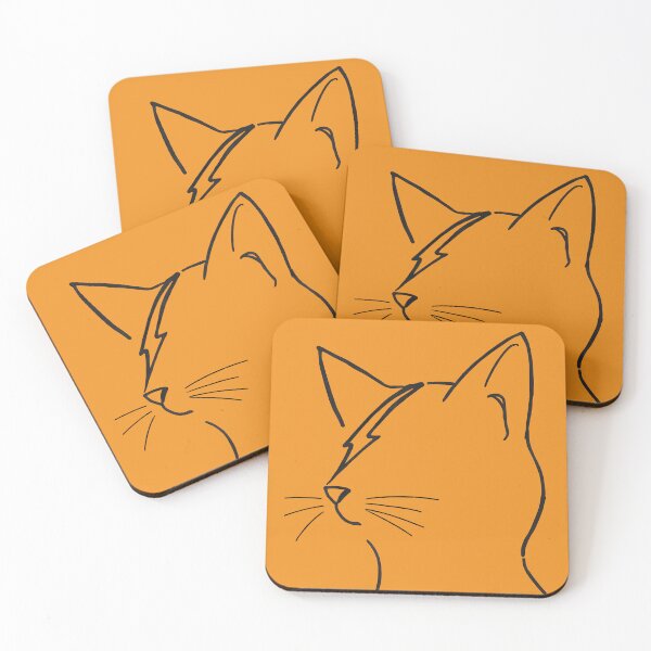 Item preview, Minimalist Cat with Lightning Bolt - Simple Line Art Modern Cat Illustration Design designed and sold by Amplify-n-Co.