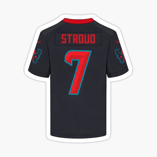 Stroud #7 Football Jersey Sticker