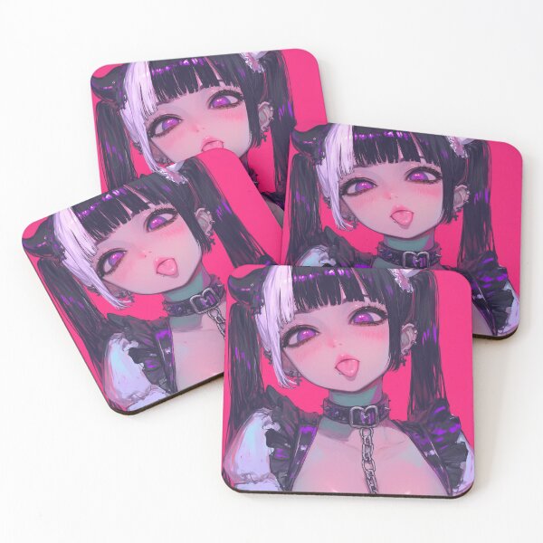 Artikelvorschau, Split Dye Kawaii Goth Dämonenmädchen entworfen und verkauft von bubblegoth.