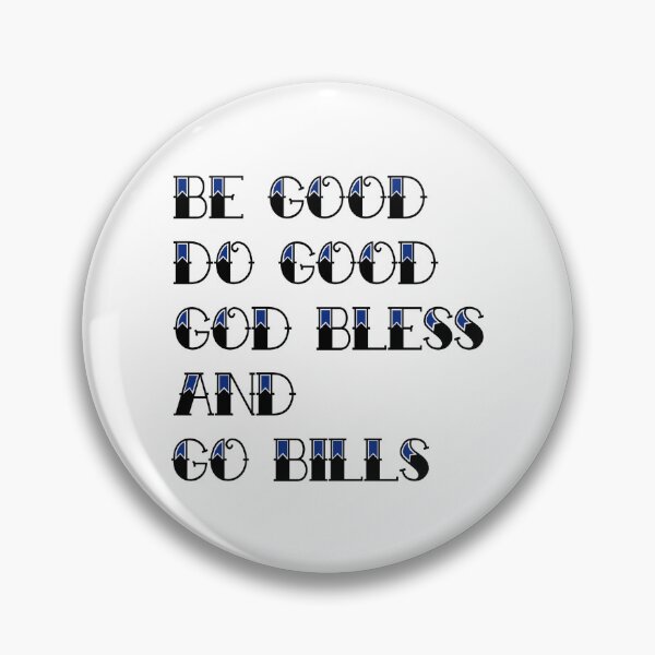 Item preview, MVP Quote Go Bills - Black/Blue designed and sold by bamatt30.