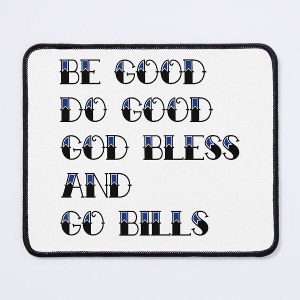 Item preview, MVP Quote Go Bills - Black/Blue designed and sold by bamatt30.