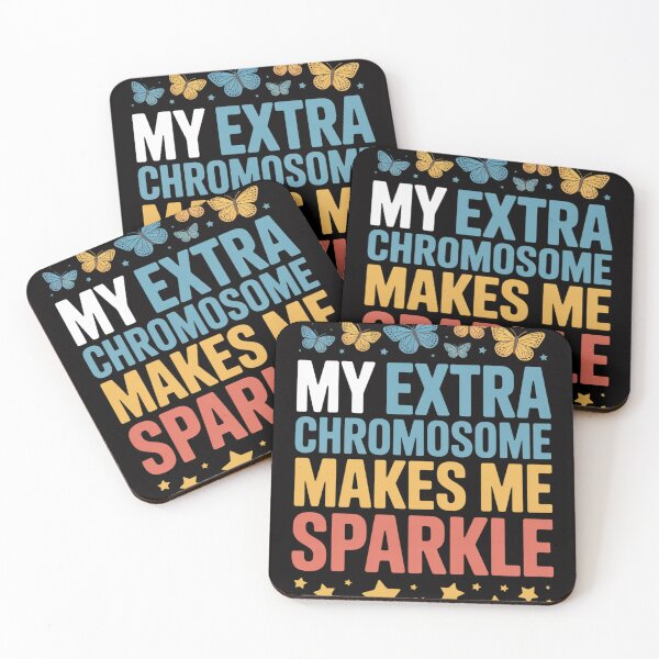 Item preview, My Extra Chromosome Makes Me Sparkle World Down Syndrome Day designed and sold by jewellmeyers.