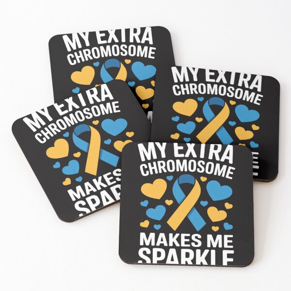 Item preview, My Extra Chromosome Makes Me Sparkle World Down Syndrome Day 2 designed and sold by jewellmeyers.