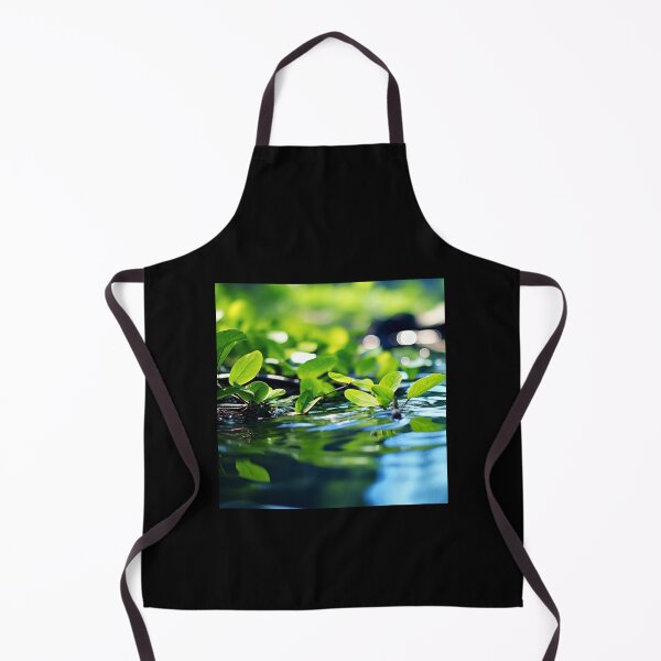 Item preview, Graceful Tiny Leaves Floating Elegantly In A Pond designed and sold by DEC02.