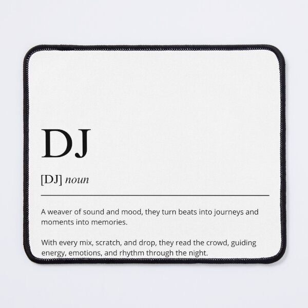 Item preview, DJ Definition Print | Minimalist Music Wall Art | Disc Jockey Gift | Typography Poster | Music Lover Decor designed and sold by shopcanva.