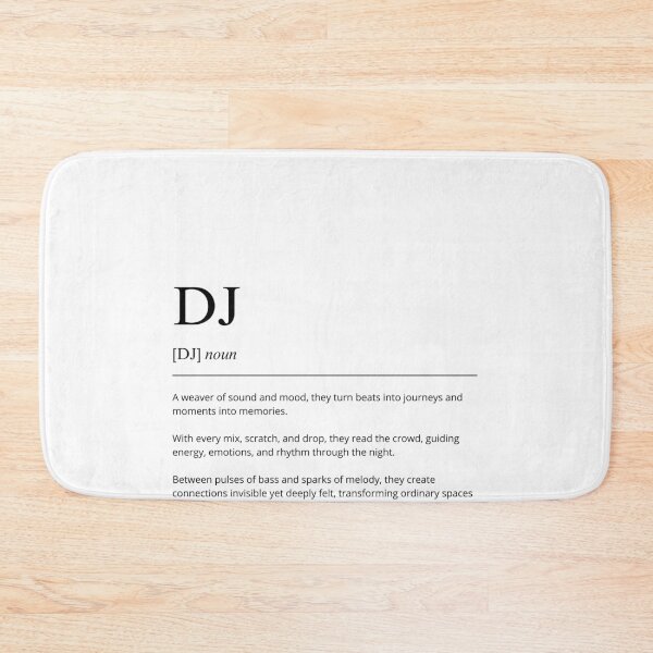 Item preview, DJ Definition Print | Minimalist Music Wall Art | Disc Jockey Gift | Typography Poster | Music Lover Decor designed and sold by shopcanva.