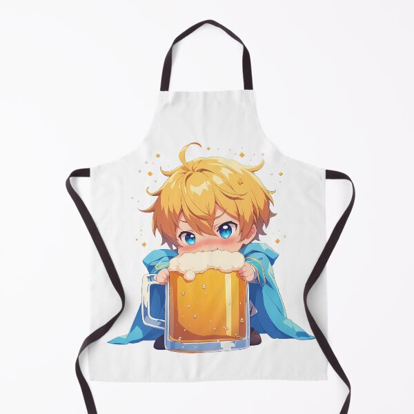 Item preview, Eugeo Sword Art Online Anime Kawaii Chibi Beer Drunk Fest Cute Bright Celebration designed and sold by riadjamai.