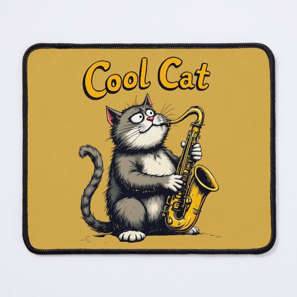 Item preview, Cool Cat Jazz designed and sold by SteadyRolling.