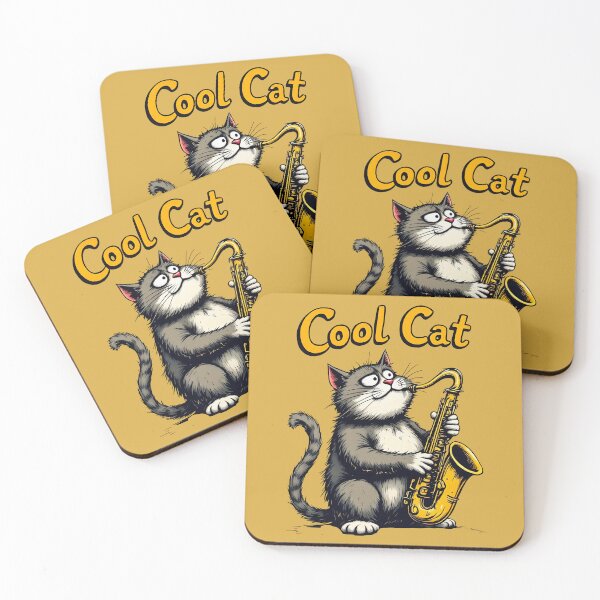 Item preview, Cool Cat Jazz designed and sold by SteadyRolling.