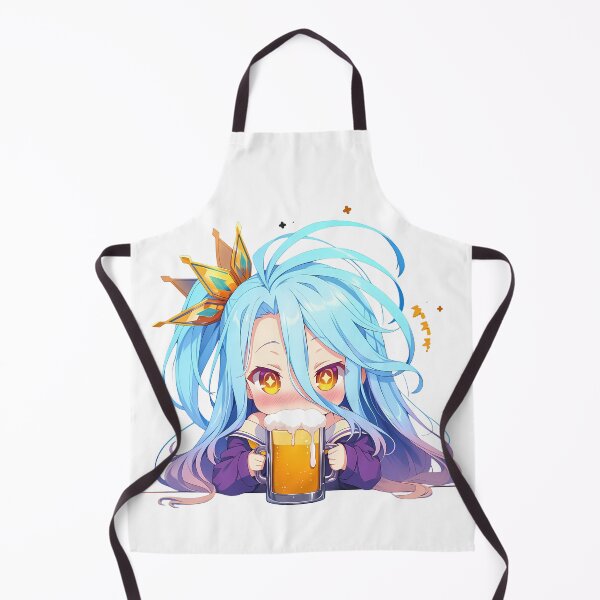 Item preview, Shiro No Game No Life Anime Girl Chibi Kawaii Beer Cute Fantasy designed and sold by riadjamai.