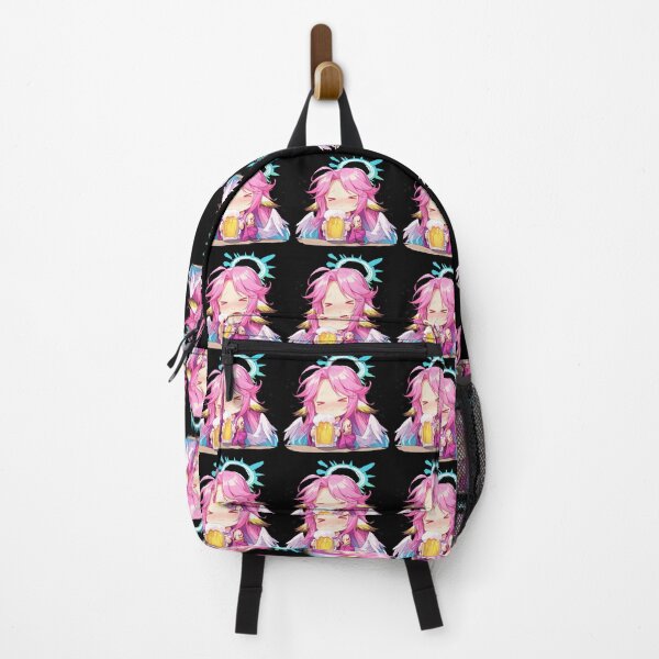 Item preview, Jibril No Game No Life Anime Girl Chibi Kawaii Beer Angelic Fantasy Joy designed and sold by riadjamai.