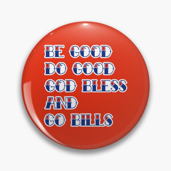 Item preview, MVP Quote Go Bills - Blue/Red V2 designed and sold by bamatt30.