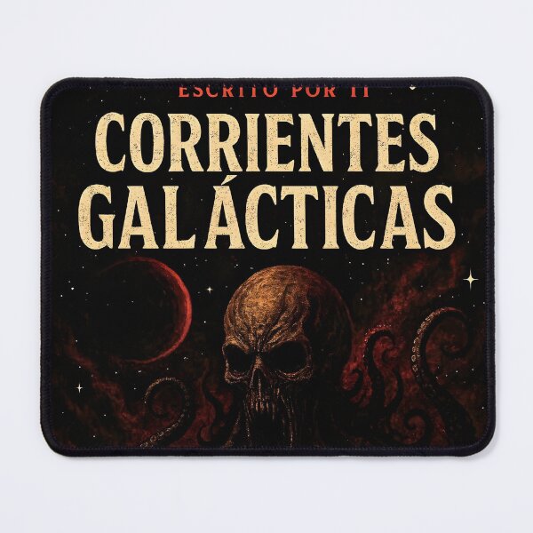 Item preview, Cosmic Horror Notebook – Dark Galactic Currents designed and sold by Anomaly 404 Error.