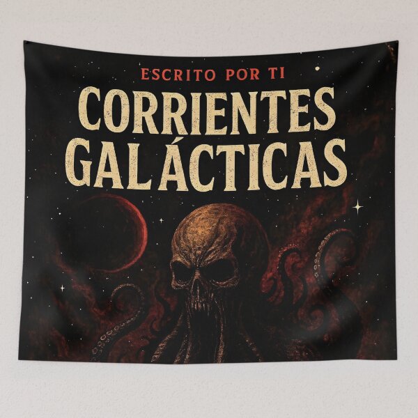 Item preview, Cosmic Horror Notebook – Dark Galactic Currents designed and sold by Anomaly 404 Error.