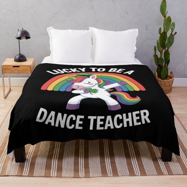 Item preview, Lucky To Be A Dance Teacher Unicorn St Patrick's Day designed and sold by traceydowns.