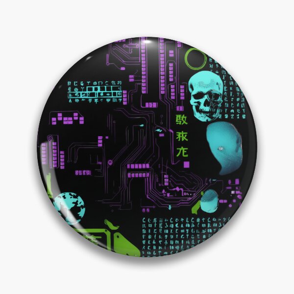 Item preview, Cyberpunk Skull - Sheldon T-shirt designed and sold by TBBTMania.