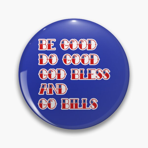 Item preview, MVP Quote Go Bills - Red/Blue V2 designed and sold by bamatt30.