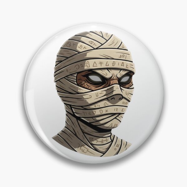 Item preview, Ancient Cursed Mummy - Mystical Hieroglyphic Wraps designed and sold by Oddifys.