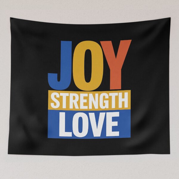 Item preview, Love Joy Down Syndrome Three Yellow Blue Chromosome Arrows designed and sold by traceydowns.