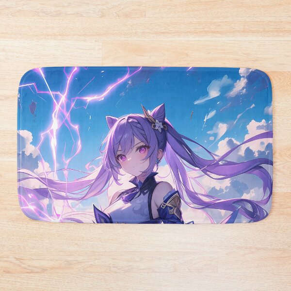 Item preview, Keqing Thunderous Elegance Genshin Impact Anime Girl designed and sold by riadjamai.