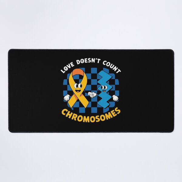 Item preview, Love Doesn't Count Chromosomes Down Syndrome Awareness Month designed and sold by KristieRamsey.
