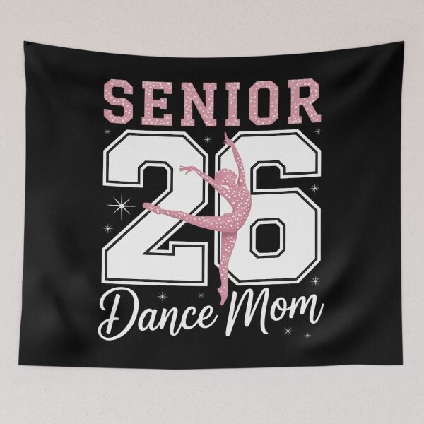 Item preview, Senior Dance Mom Class of 2026 Coquette Dancer Graduation designed and sold by Morphologiona.