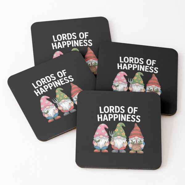Item preview, Lords of Happiness Garden Gnomes all day Gardener designed and sold by traceydowns.