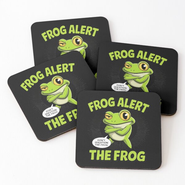 Item preview, Funny Frog Alert Don't Question The Frog designed and sold by countntenov.